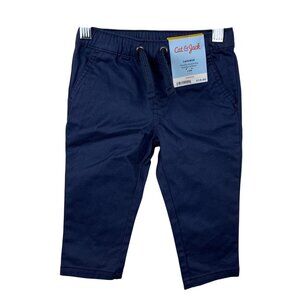 Cat & Jack Navy Tapered Pants